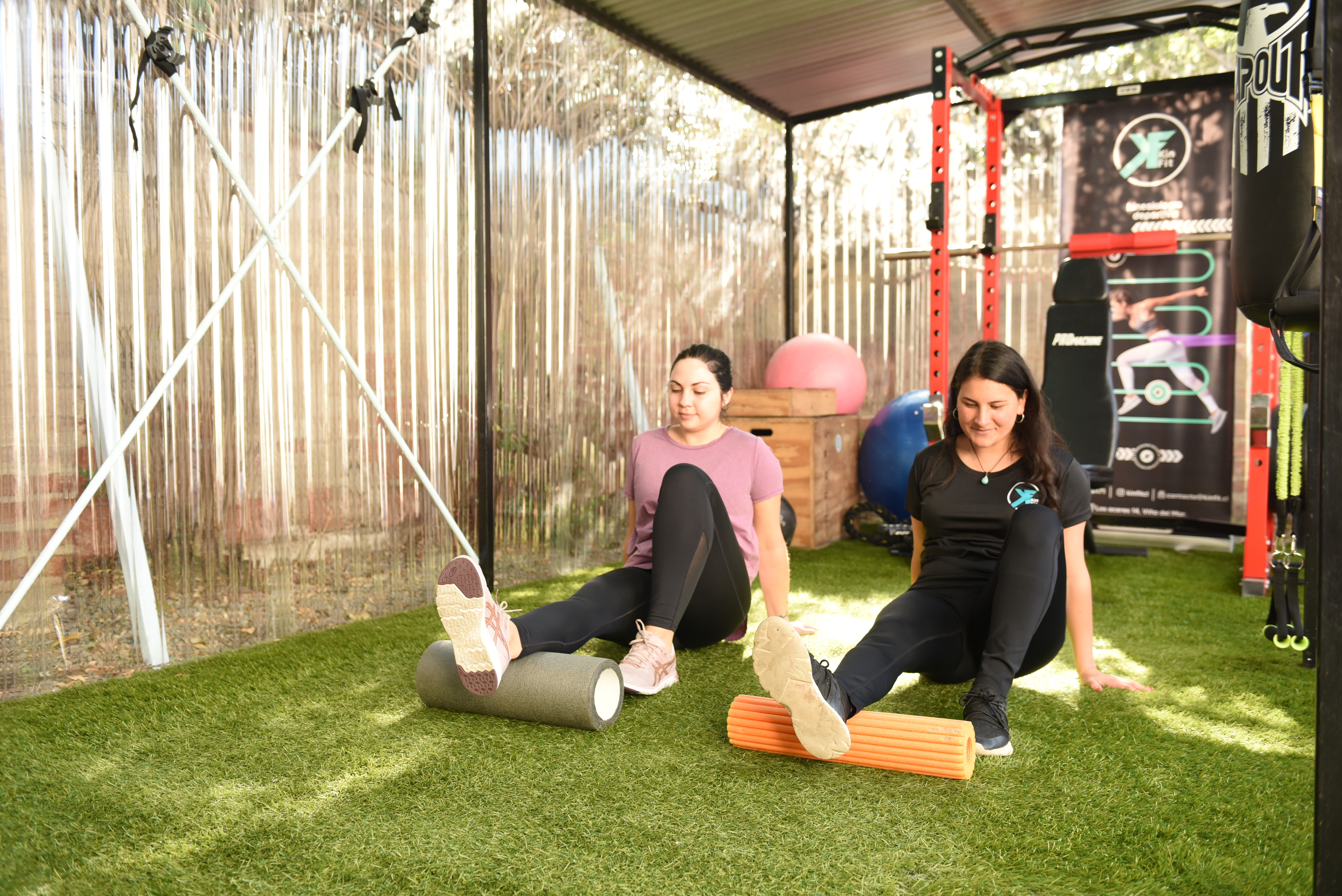 Sesión de rehabilitación kinésica en Kinfit Viña del Mar